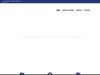 elektro-yildirim.ch Webseite Vorschau