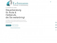 lehmann-steuerkanzlei.de Webseite Vorschau