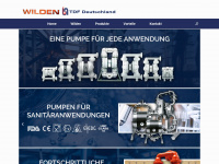 wildenpump.de Webseite Vorschau