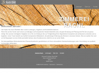 zimmerei-rachl.de Webseite Vorschau