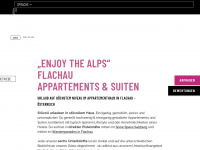 enjoy-the-alps.com Webseite Vorschau