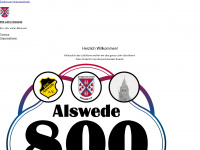 800jahrealswede.de Webseite Vorschau