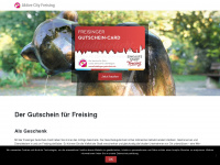 freisinger-gutschein.de Webseite Vorschau