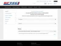 rftec.eu Webseite Vorschau