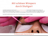 wimpern-stuttgart-mitte.de Webseite Vorschau