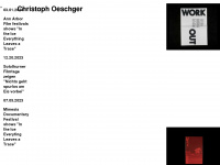 christophoeschger.ch Webseite Vorschau