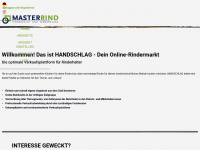 handschlag-rindermarkt.de Webseite Vorschau