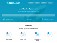 flyskanner.net Webseite Vorschau