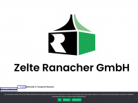 zelte-ranacher.at Webseite Vorschau