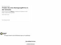 unterhaltsreinigung-offerten.ch Webseite Vorschau