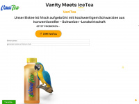 vanitea.ch Webseite Vorschau