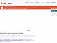 stuck-becker.com Webseite Vorschau