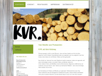 kvr-brennstoffe.de Webseite Vorschau