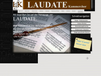 laudate-moeckern.com Webseite Vorschau