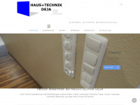 hausundtechnik-deja.de Webseite Vorschau