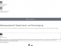 staats-rohrreinigung.de Webseite Vorschau