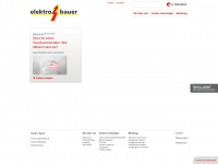 elektro-bauer.info Webseite Vorschau