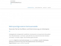 externe-vertrauensstelle.ch Webseite Vorschau