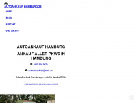 autokauf-hamburg24.de Webseite Vorschau