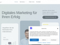 marketingaustria.com Webseite Vorschau