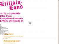 lililalaland.de Webseite Vorschau