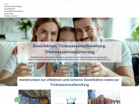 membraclean.de Webseite Vorschau