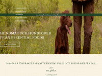 essentialfoods.se Webseite Vorschau