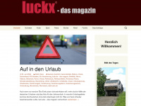 luckx.de Webseite Vorschau