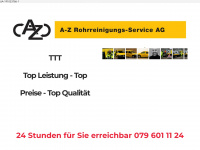 a-z-rrs-ag.ch Webseite Vorschau