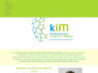 kim-bw.de Webseite Vorschau