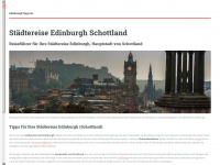 edinburghtipps.de Webseite Vorschau