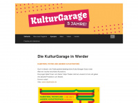 kulturgarage.wordpress.com Webseite Vorschau