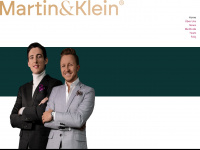 martinundklein.com Webseite Vorschau