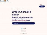 easyorder.pro Webseite Vorschau