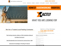 xroofing.com Webseite Vorschau