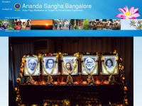 anandabangalore.org Webseite Vorschau