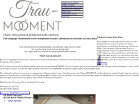 trau-mooment.de Webseite Vorschau