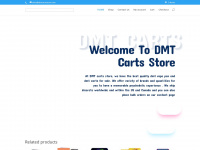 dmtcartsstore.com Webseite Vorschau