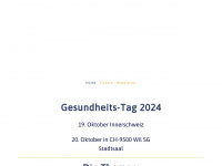 gesundheits-tag.com Webseite Vorschau