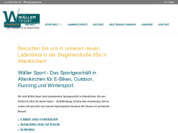 waellersport.de Webseite Vorschau