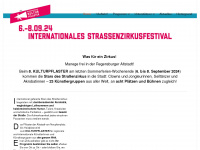 kulturpflaster.org Webseite Vorschau