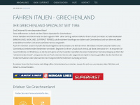 elitferries.com Webseite Vorschau