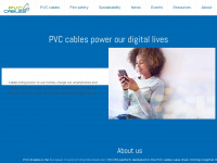 pvc4cables.org Webseite Vorschau