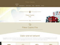 poker-casino-fire.de Webseite Vorschau