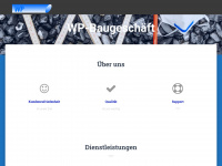 wp-bau.ch Webseite Vorschau