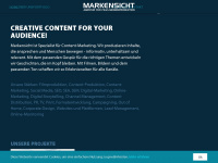 markensicht.com Webseite Vorschau