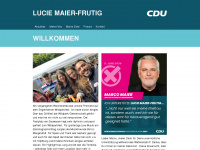 lucie-maier-frutig.de Webseite Vorschau