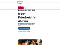 curefa.org Webseite Vorschau