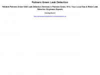Palmersgreenleakdetection.londonleakdetection.net