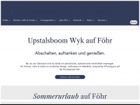 upstalsboom-wyk.de Webseite Vorschau